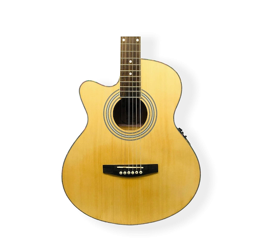 MIDLAND LW-436- LH ZURDA c/EQ  ( Tapa Solida ) Guitarra Acústica