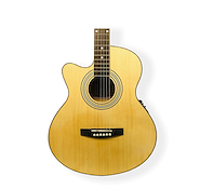 MIDLAND LW-436- LH ZURDA c/EQ  ( Tapa Solida ) Guitarra Acústica