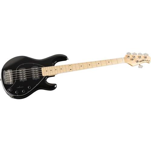 MUSIC MAN STINGRAY 5 HH (154) - Black Bajo Eléctrico 5 Cuerdas