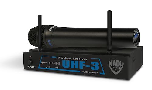 NADY UHF-3 HT Sistema inalámbrico c/mic de mano (UHF)