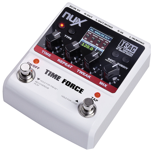 NUX TIME FORCE Pedal de efecto - Delay