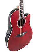 OVATION AB24 RR - Applause Balladeer - Ruby Red Guitarra Acústica c/EQ