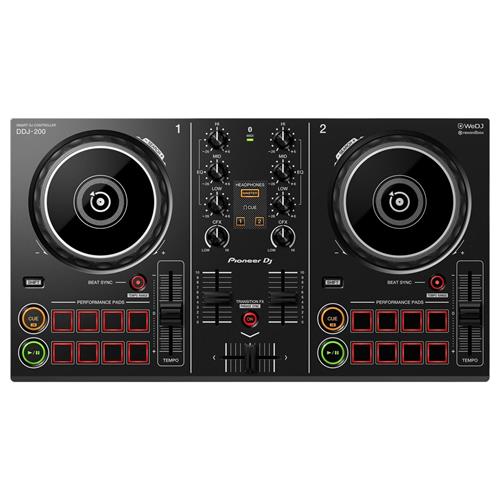 PIONEER DDJ-200 - 2 Canales - USB Controlador MIDI - DJ