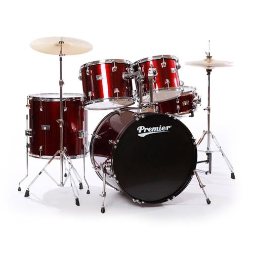 PREMIER 6192WRS - 5 Cuerpos - Wine Red Satin Bateria Acústica