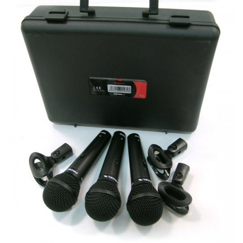 PROEL DM800KIT Set Pack 3 Microfonos Dm800