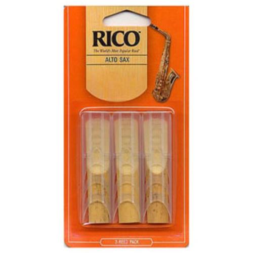 RICO Rico #2 - 3PAK Caña p/Saxo Alto (Pack x3)