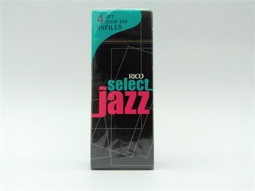 RICO SELECT JAZZ - Saxo Tenor Unfiled #4S Caña p/Saxo Tenor