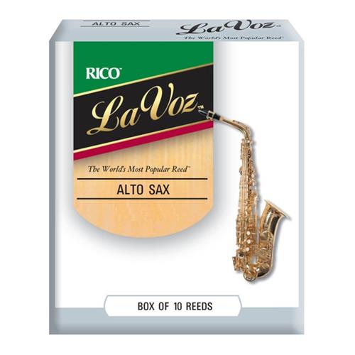 RICO La Voz #MH x10 Caja de Cañas Saxo Alto