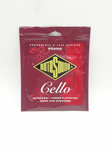ROTOSOUND ENGLAND RS3000 - Flatwound Cello Encordado p/ Cello