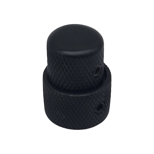 SAMBONG NC003b - Doble Negra (Juego) Perilla metálica Doble c/tornillo