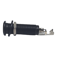 SAMBONG LJ20b - A presión - Negro Jack tubular p/Eléctrica o Bajo miniatura