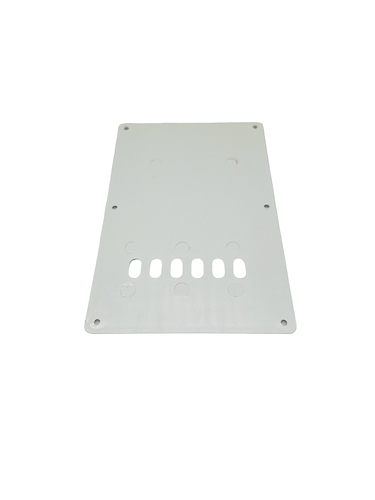 SAMBONG BC011w - 6 agujeros, blanco Acrilico Trasero Stratocaster