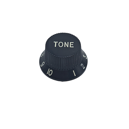 SAMBONG KN005Tb - Perilla de Tono Negra Perilla sombrero p/Stratocaster