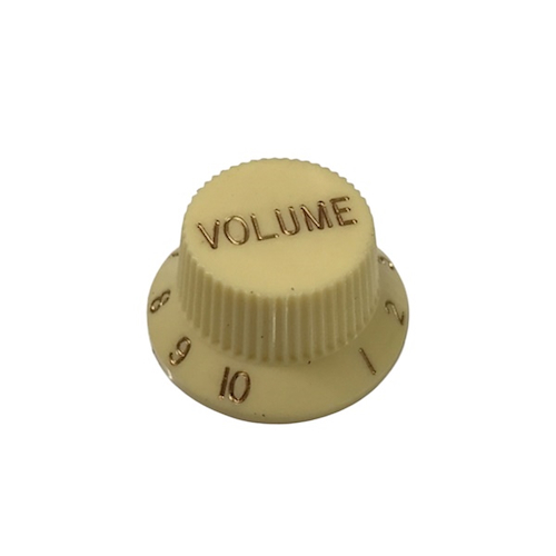SAMBONG KN005Vcr - Perilla de Volumen Crema Perilla sombrero p/Stratocaster
