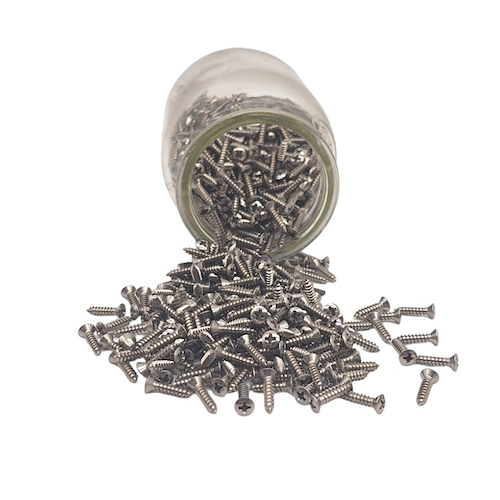 SAMBONG WO3012 - Acero Inoxidable c/u Tornillos p/Pickguard