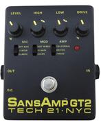 SANSAMP GT-2 Pedal de efecto - Emulador de amplificador