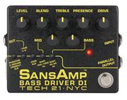 SANSAMP BSDR-V2 - Bass Driver Pedal de efecto para Bajo - Preamplificador