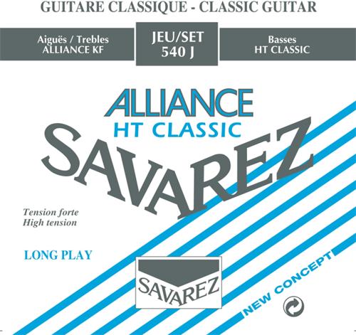 SAVAREZ 540 J - Alliance-HT Classic Tension Alta Encordado p/Guitarra Clásica