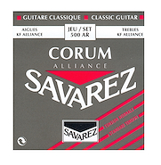 SAVAREZ 500AR - Corum-Alliance Tension Normal Encordado p/Guitarra Clásica