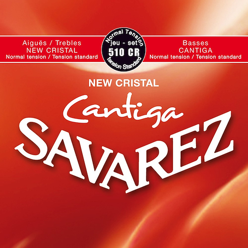 SAVAREZ 510 CR - New Cristal - Cantiga Tension Normal Encordado p/Guitarra Clásica