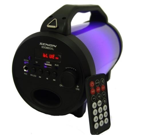 SENON BOOMBOXL Parlante Portatil USB c/Control Remoto y Bateria