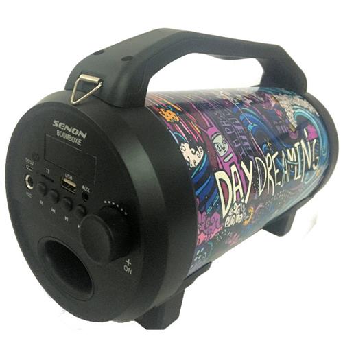 SENON BOOMBOXE Parlante USB c/Control Remoto