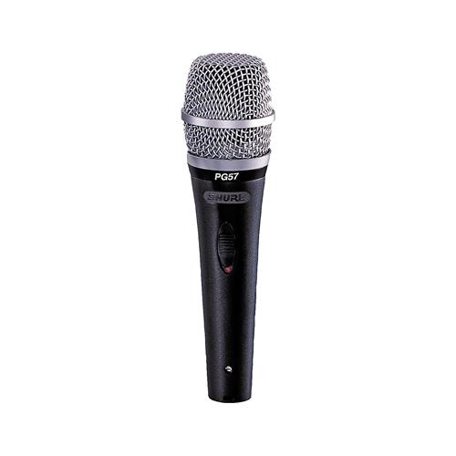 SHURE PG57-XLR - c/Swich Micrófono Dinámico