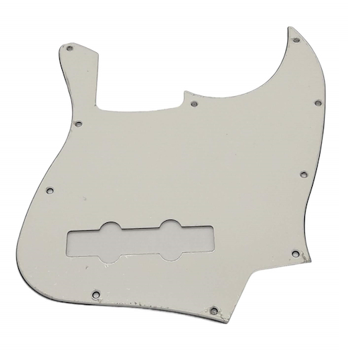 SINEW H-2001-WBW - Tricapa Blanco Pickguard p/Jazz Bass