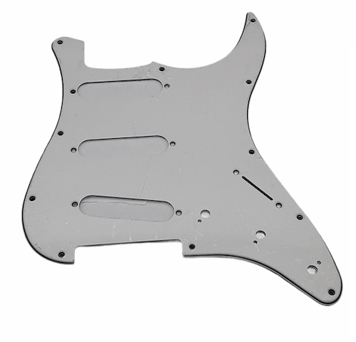 SINEW H-1001-WBW Tricapa Blanco Pickguard p/Stratocaster