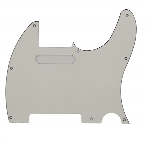 SINEW H-1012-WBW - Tricapa Blanco Pickguard p/Telecaster
