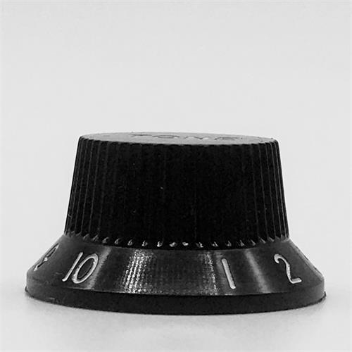 SINEW C-2002-V - Perilla de Volumen Negra Perilla sombrero p/Stratocaster