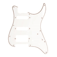 SINEW H-1002-WBW - Tricapa Blanco (HSS) Pickguard p/Stratocaster HSS