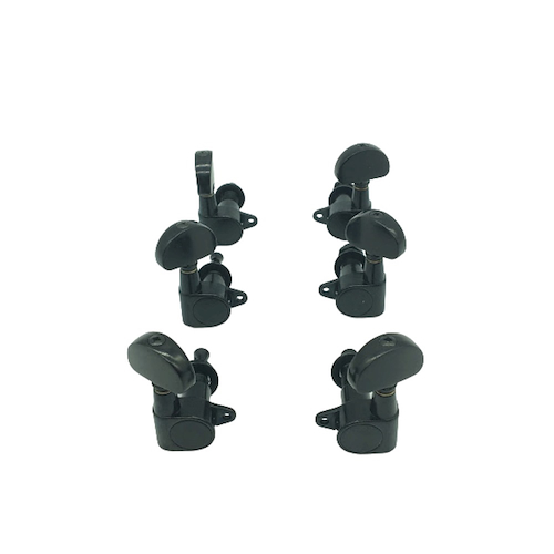 SINEW M-3003-BK - Negras Clavijas p/Eléctrica 3+3