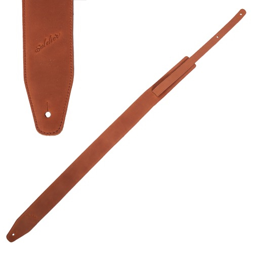 SOLDIER GL013 - Dark Brown Correa p/Guitarra o Bajo