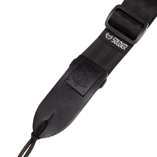 SOLDIER STP-1150 - (Negra) Correa p/Guitarra o Bajo