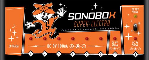 SONOBOX Super Electro Fuente de alimentacion