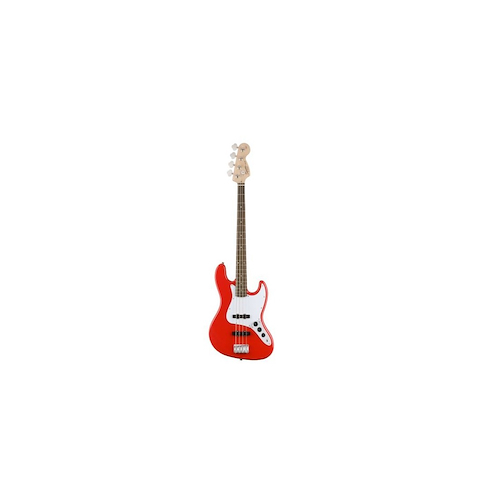 SQUIER Affinity  Jazz Bass - LRL - Racing Red Bajo Electrico