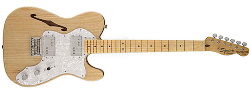 SQUIER Vintage Modified Telecaster Thinline 72 - Natural Guitarra Eléctrica