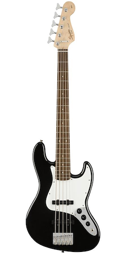 SQUIER Affinity Jazz Bass V - Black Bajo electrico 5 Cuerdas