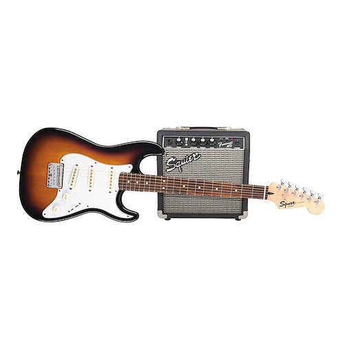 SQUIER Mini Stratocaster (Pack) - Sunburst Guitarra Eléctrica Mini (Pack)