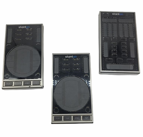 STANTON SCS3D x2 + SCS3M (OFERTA con detalles) Kit Controladores Tactiles DJ (2 Decks + 1 Mixer)