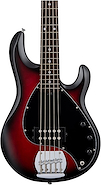 STERLING SUB Series Ray5 - StingRay (Red Ruby Burst) Bajo Eléctrico 5 Cuerdas