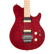 STERLING SUB Series AX4 - Axis (Translucent Red) Guitarra Eléctrica