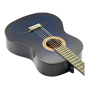 VALENCIA VC104BUS Guitarra Clasica Azul Esfumado