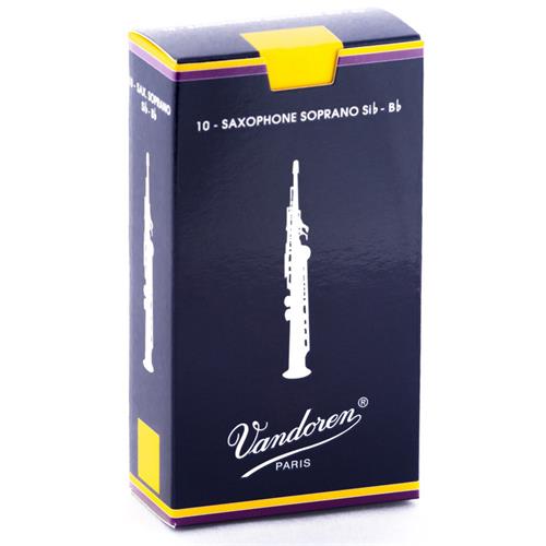VANDOREN SOPRANO CLASSIC #3½ Cañas para Saxo Soprano