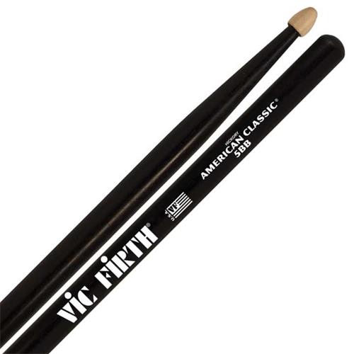 VIC FIRTH American Classic 5B BK Black Palillos