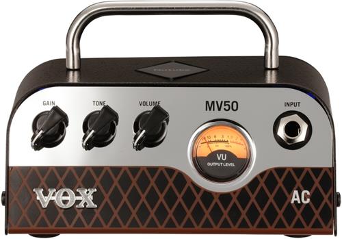VOX MV50-AC - AC Tone - Tecnologia Nutube Cabezal p/Guitarra Mini