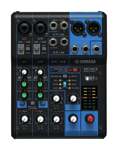 YAMAHA MG06X - c/Efectos Mixer