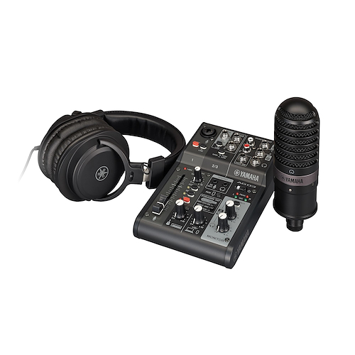 YAMAHA AG03MK2LSPK Live Streaming Pack