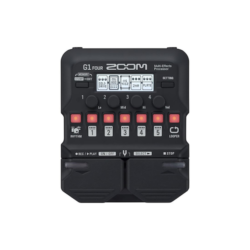 ZOOM G1 FOUR Pedalera Multiefectos